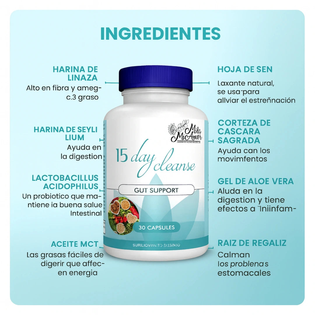 15 Day Cleanse Gut Support