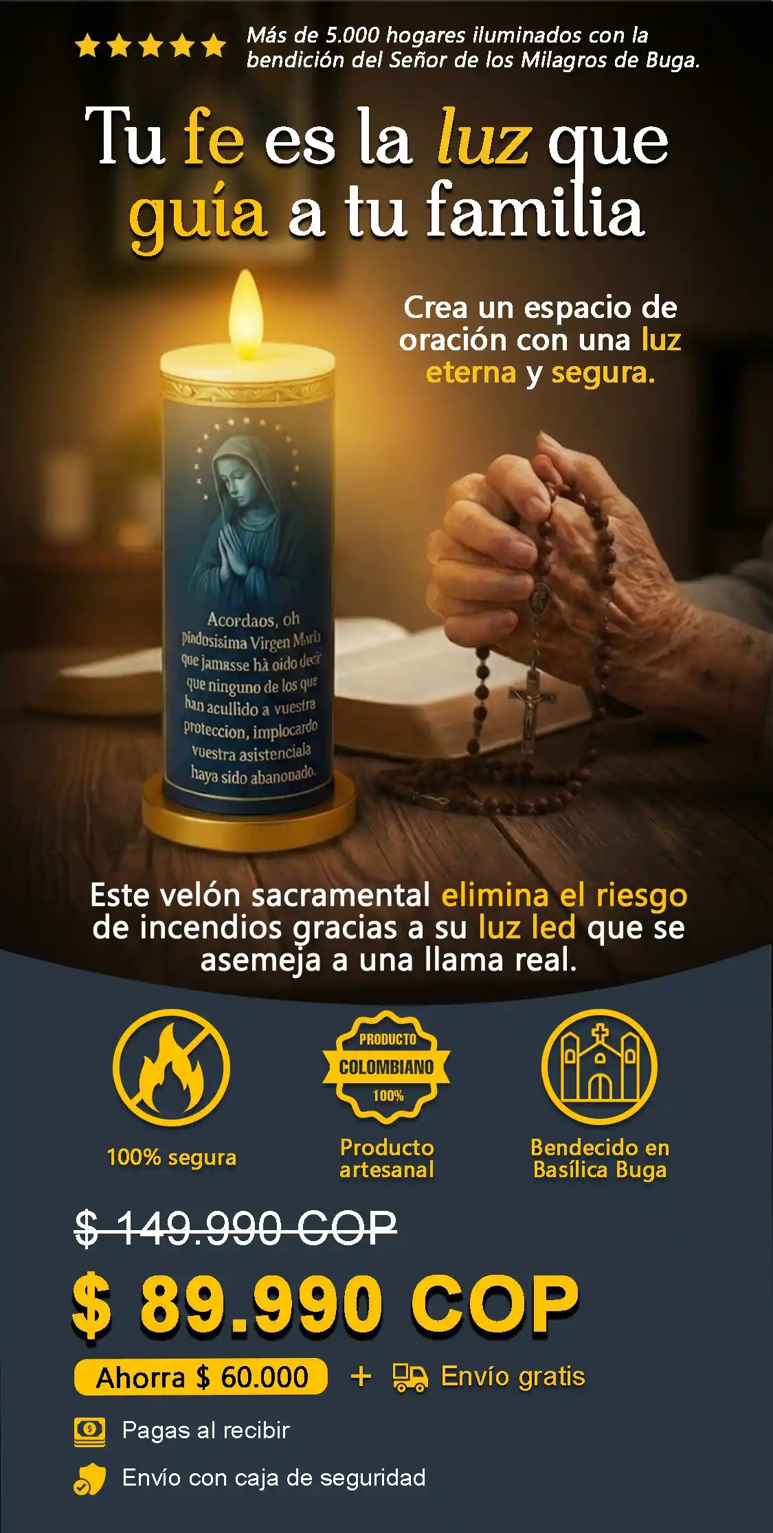 LUZ DIVINA QUE NO SE APAGA 🕯