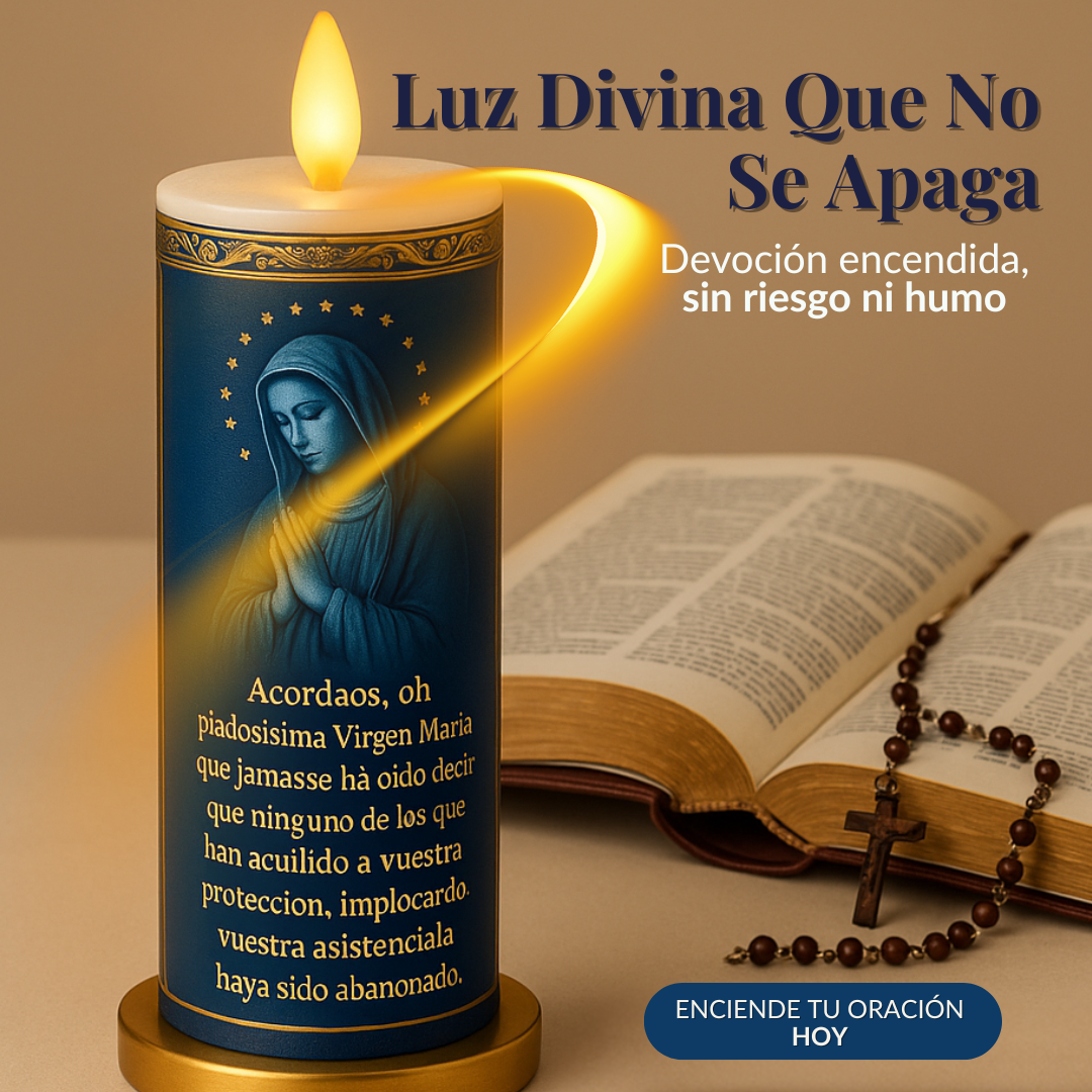 LUZ DIVINA QUE NO SE APAGA 🕯