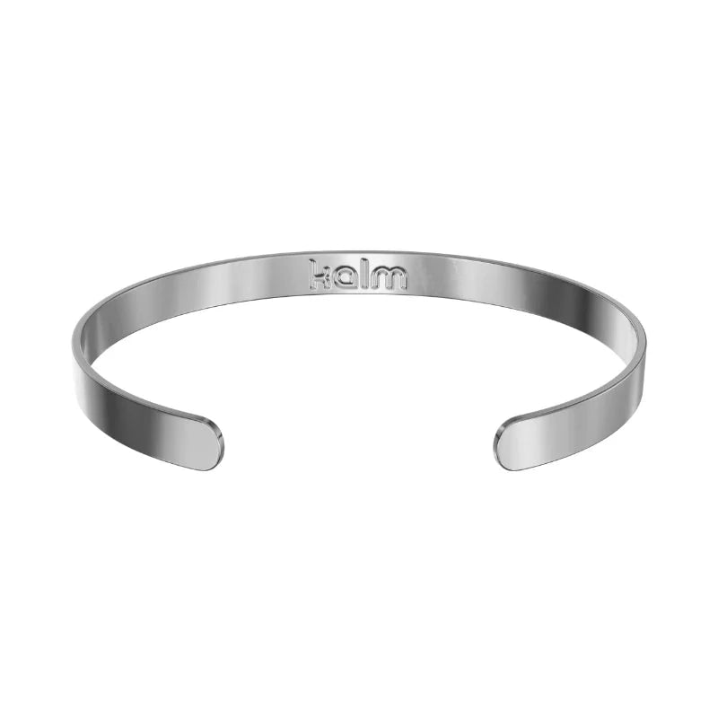 Brazalete KALM color plateado