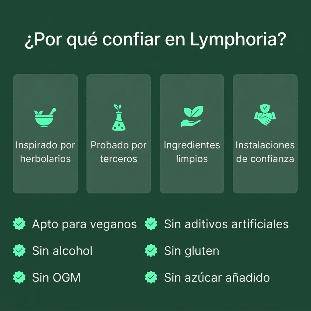 Gotas de drenaje linfático LYMPHORIA®