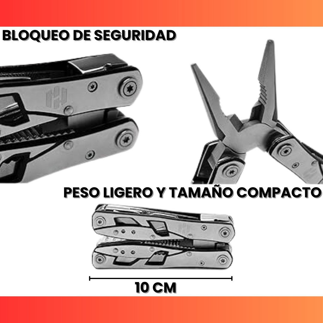 MULTITOOL 14 EN 1 - MULTIHERRAMIENTA FUNCIONAL