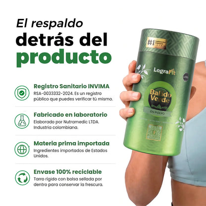 Logra Fit Batido Verde - pieza 6