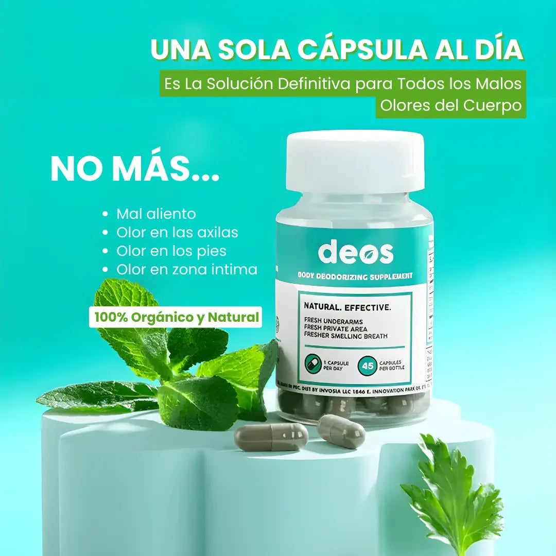 DEOS® Desodorizante Corporal Interno