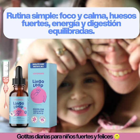 SUPLEMENTO INFANTIL PARA ENFOQUE DIARIO, DIGESTION Y DESARROLLO